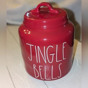 Jingle Bells Rae Dunn Canister